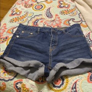 Love tree denim shorts medium